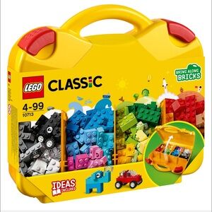 LEGO Classic Creative Suitcase - Yellow
